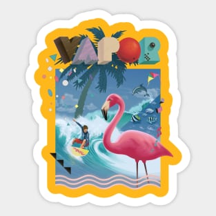 Flamingo Sticker